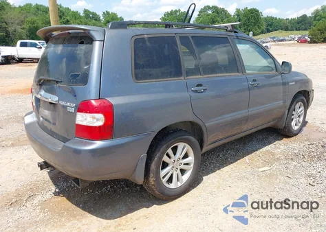 2007 Toyota Highlander Hybrid V6 from USA, damaged, VIN JTEGW21AX70019483